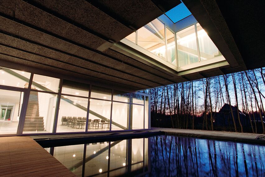 ConceptWall 50 Vliesgevels - Quadrat Sint-Martens-Latem gelegen in Sint-Martens-Latem, België