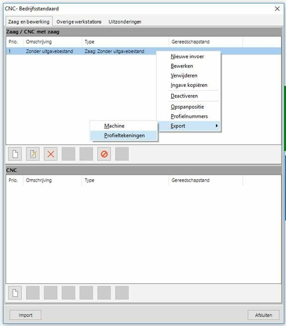 ICT instructie Profieltekening in DXF