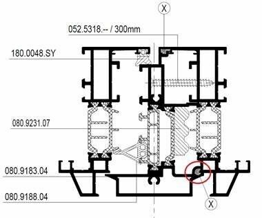 Stolpaansluiting SL 38