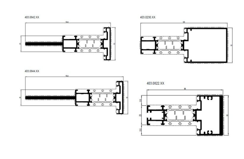 Reynaers Aluminium SlimLine 38 kaders