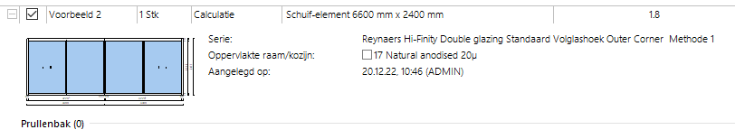 Voorbeeld 1 HiFinity