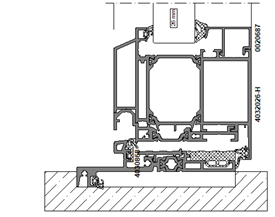 4030868 (SlimLine 38 Classic kaders)