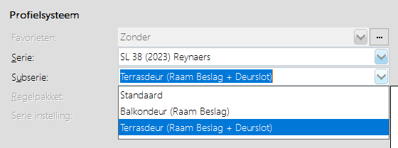 Invoer SlimLine 38 ReynaPro