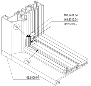 4030868 (SlimLine 38 Classic kaders)