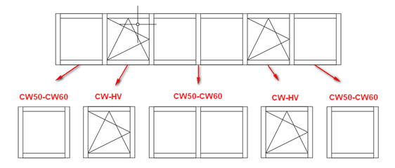 ConceptWall 60-HV - Lint/Ribbon
