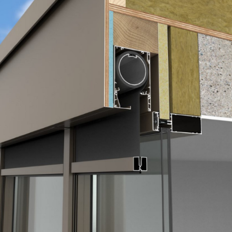 Combineer ConceptWall 50 met Renson Fixscreen Minimal