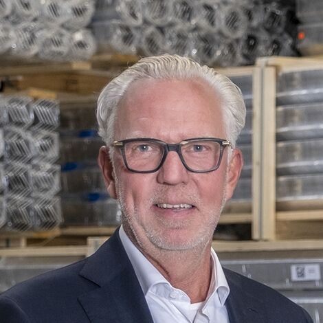 Directeur Edgar van Ginkel van Reynaers Aluminium