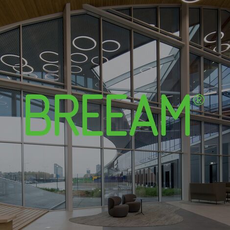 The BREEAM logo.