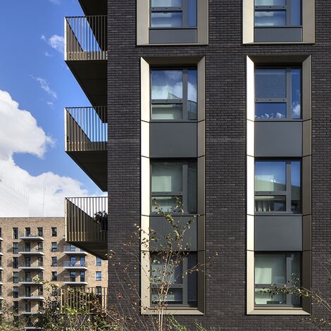 ConceptSystem 77 Ramen, ConceptSystem 77 Deuren, CS 86-HI (c) Geannuleerde systemen en ConceptWall 50 Vliesgevels - Wembley Park gelegen in London, Verenigd Koninkrijk