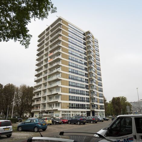 CS 38-SL Geannuleerde systemen en SlimLine 38 Ramen - Appartementencomplex Torenflat Maastricht: Facelift verbetert wooncomfort iconische Torenflat gelegen in Maastricht, Nederland