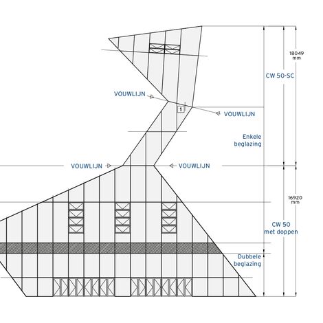 ConceptWall 50 Structureel geklemd Vliesgevels - Entertainment Perth Arena gelegen in Perth, Australië