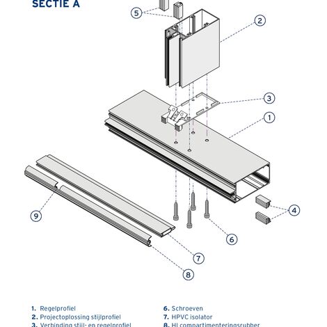 ConceptWall 50-HI Vliesgevels - Business center Konstruktorska Business Centre gelegen in Warsaw, Polen