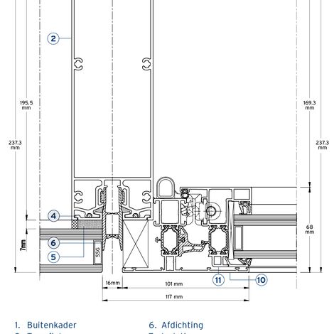 XS 68 Ramen, ConceptWall 50 Structureel geklemd Vliesgevels, CW 65-EF Vliesgevels en ConceptSystem 77 Ramen - Etopia Centre for Art and Technology gelegen in Zaragosa, Spanje