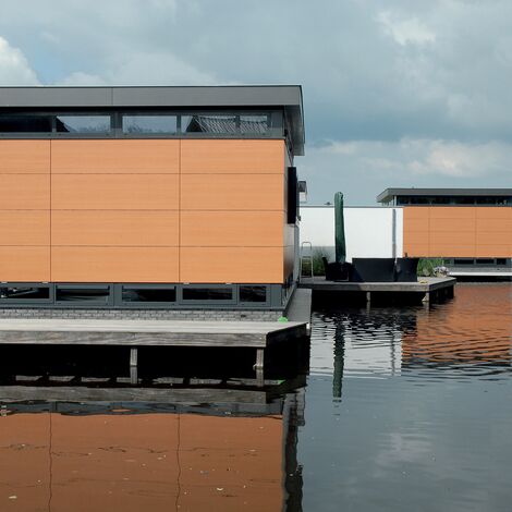 CP 96 Schuifsystemen - Villa Watervilla's: Deels onder water gelegen in Wilnis, Nederland
