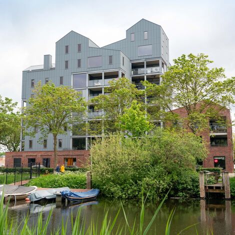 SlimLine 38 Ramen, ConceptPatio 130 Schuifsystemen en ConceptPatio 155 Schuifsystemen - Wolstad Piushaven gelegen in Tilburg, Nederland