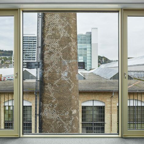 CS 86-HI (c) Geannuleerde systemen en CW 65-EF Vliesgevels - Schiffbauplatz gelegen in Zürich, Zwitserland