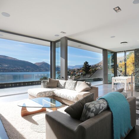 ConceptFolding 77 Schuifsystemen en ConceptSystem 77 Ramen - Lake Wakatipu House gelegen in Otago, Nieuw-Zeeland