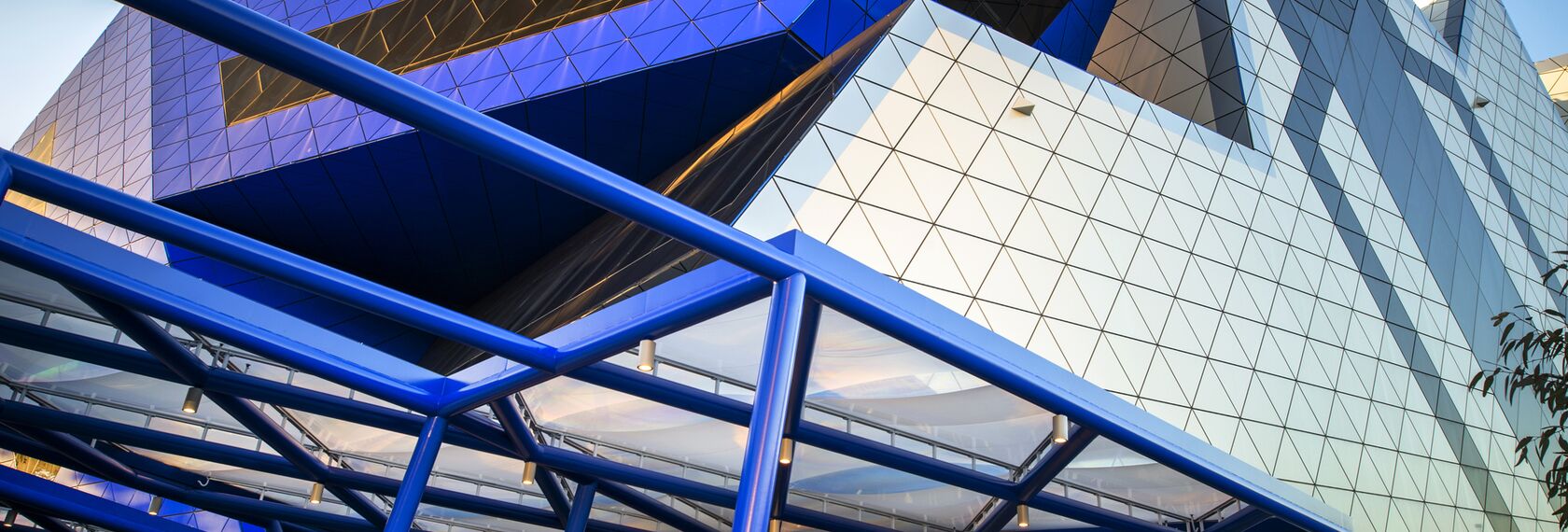 ConceptWall 50 Structureel geklemd Vliesgevels - Entertainment Perth Arena gelegen in Perth, Australië