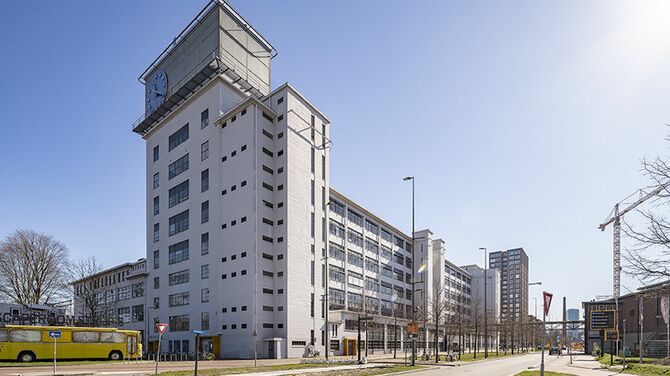 Klokgebouw in Eindhoven.