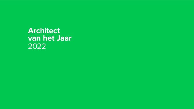 Architectenweb Awards 2022