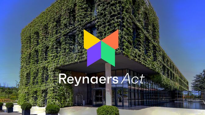 The Reynaers Act logo.