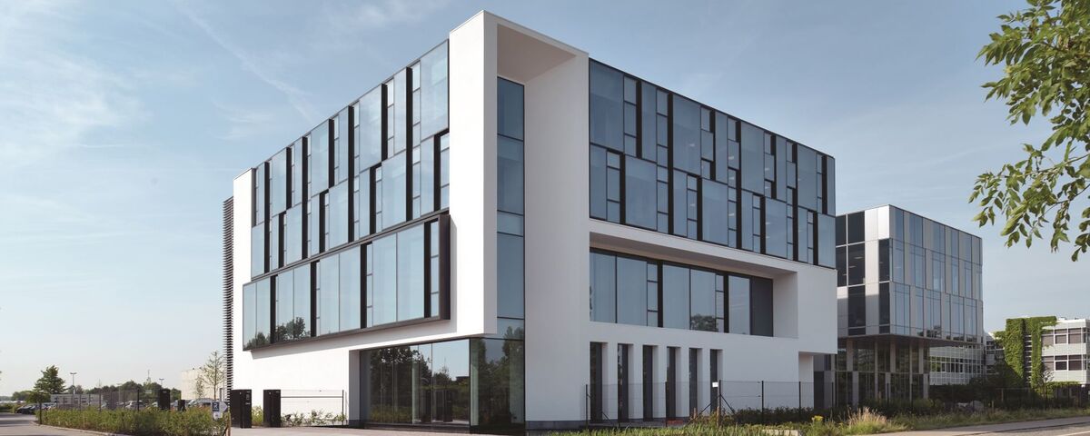 De Reynaers Campus in Duffel, België.
