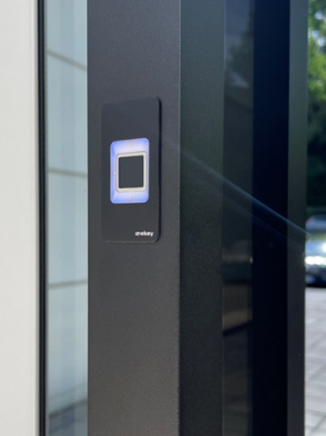 DLine vingerscan Reynaers Aluminium