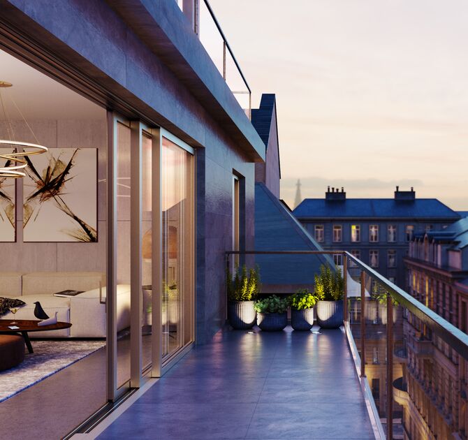 MasterPatio Monorail buitenbeglazing