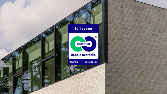 Het nieuwe cradle to cradle logo
