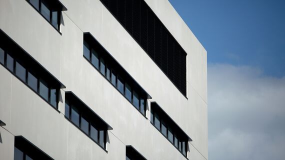 ConceptWall 50 Vliesgevels - Office building Severn Trent Headquarters gelegen in Coventry, Verenigd Koninkrijk