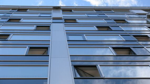 ConceptWall 50 Vliesgevels - Business center Business Center Druzba gelegen in Poprad, Slowaakse Republiek