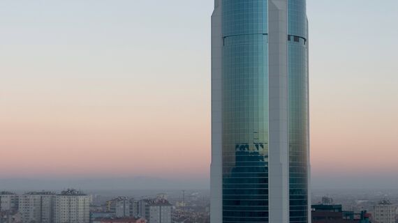 ConceptWall 50 Vliesgevels - Konya Selcuklu Tower gelegen in Konya, Turkije