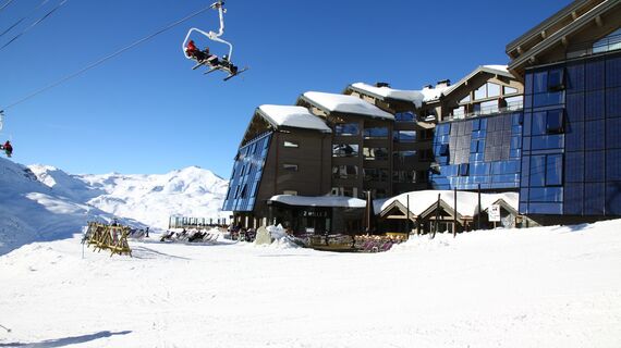 CW 60-Solar Vliesgevels - Hotel Altapura gelegen in Val Thorens, Frankrijk