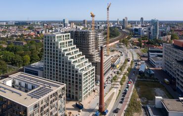 SlimLine 38 Ramen, ConceptSystem 77 Deuren, SlimLine 38 Standard Ramen en SlimLine 38 Classic Ramen - Appartementencomplex Sixty5: verwijst naar rijke industriële geschiedenis Philips gelegen in Eindhoven, Nederland