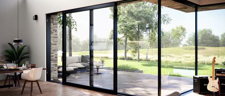 MasterPatio Monorail buitenbeglazing